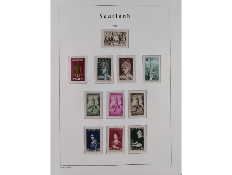 1920/59, in den Hauptnummern komplette, meist ungebrauchte Sammlung inkl. Dienstmarken, dabei u.a. Mi.-Nr. 1-17, 18-31, 124-3