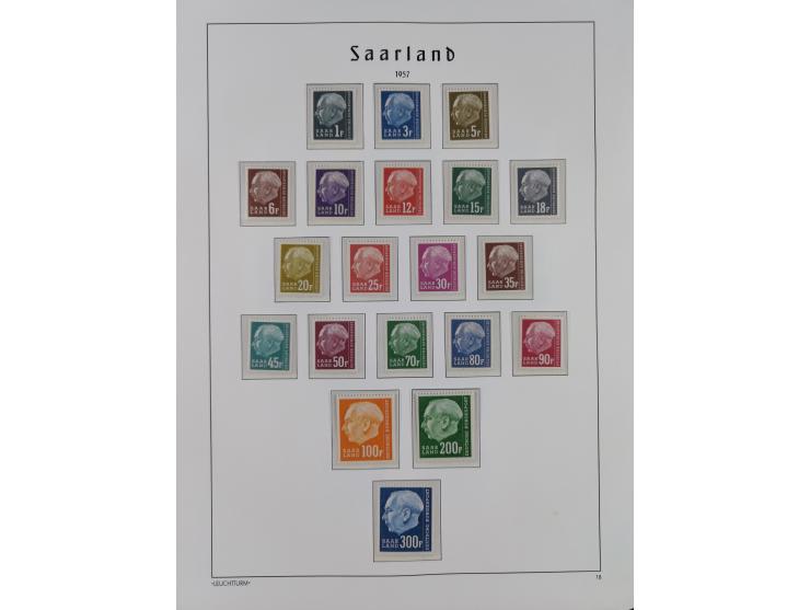 1920/59, in den Hauptnummern komplette, meist ungebrauchte Sammlung inkl. Dienstmarken, dabei u.a. Mi.-Nr. 1-17, 18-31, 124-3