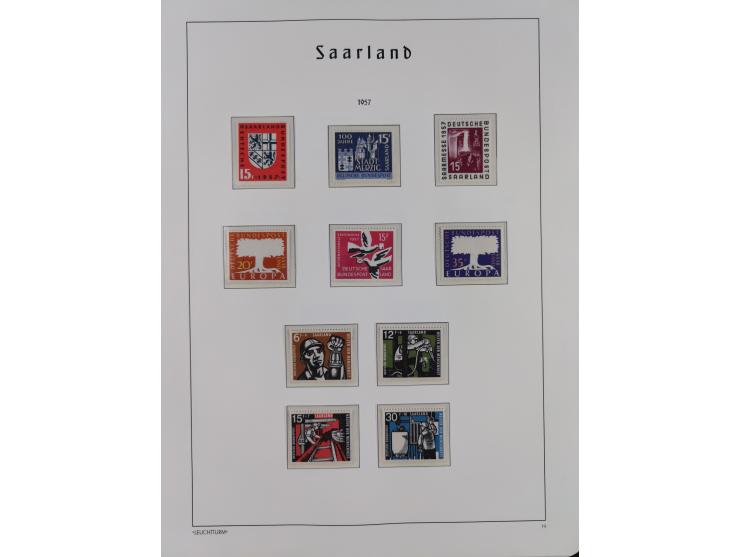 1920/59, in den Hauptnummern komplette, meist ungebrauchte Sammlung inkl. Dienstmarken, dabei u.a. Mi.-Nr. 1-17, 18-31, 124-3