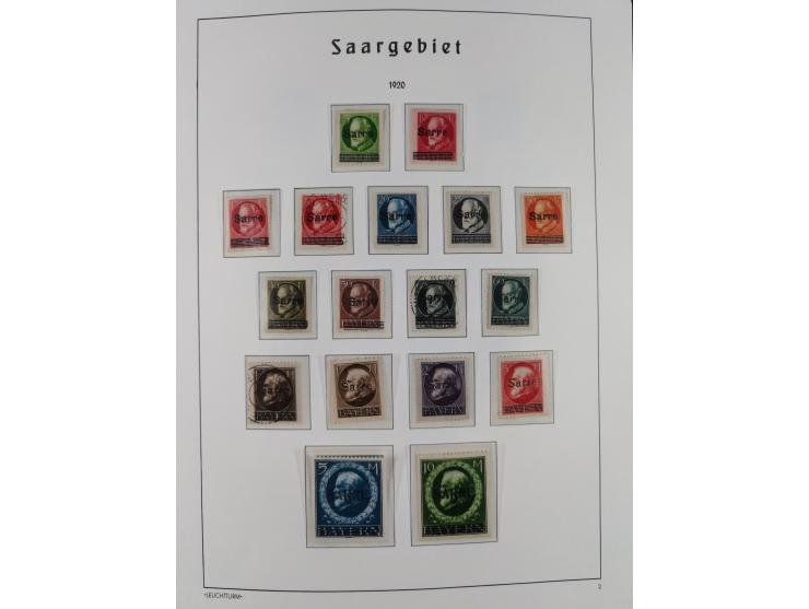 1920/59, in den Hauptnummern komplette, meist ungebrauchte Sammlung inkl. Dienstmarken, dabei u.a. Mi.-Nr. 1-17, 18-31, 124-3