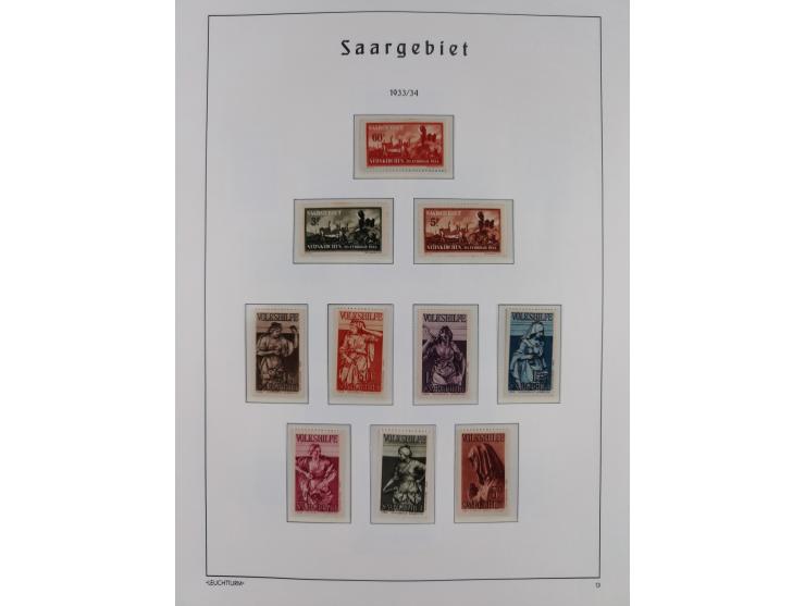 1920/59, in den Hauptnummern komplette, meist ungebrauchte Sammlung inkl. Dienstmarken, dabei u.a. Mi.-Nr. 1-17, 18-31, 124-3