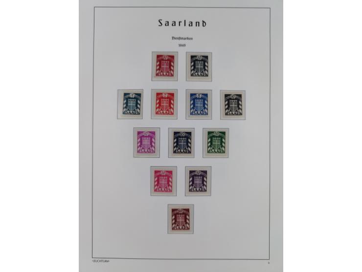 1920/59, in den Hauptnummern komplette, meist ungebrauchte Sammlung inkl. Dienstmarken, dabei u.a. Mi.-Nr. 1-17, 18-31, 124-3
