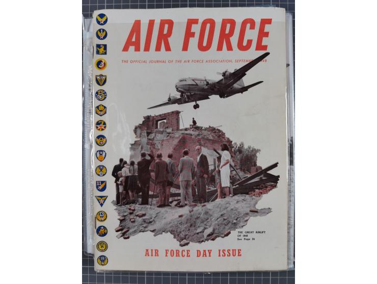 1946/90, interessante Sammlung “Luftpost” in Berlin mit frühen Erstflügen von und nach Berlin, Luftpost der Alliierten und we