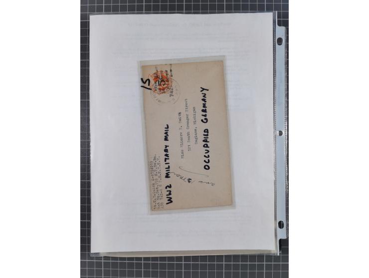 1946/90, interessante Sammlung “Luftpost” in Berlin mit frühen Erstflügen von und nach Berlin, Luftpost der Alliierten und we