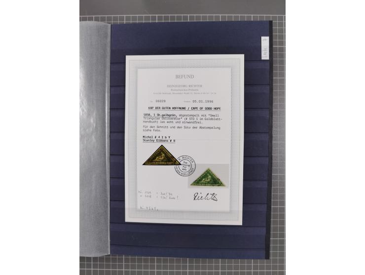 1843/1940 (ca.) kleine Partie im Steckbuch, dabei Brasilien Mi. 1 und Paar Mi. 6, Sperati-Fälschung Zürich 2, Penny Black, Al