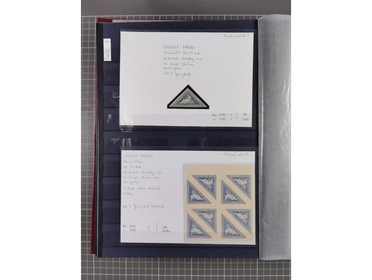 1843/1940 (ca.) kleine Partie im Steckbuch, dabei Brasilien Mi. 1 und Paar Mi. 6, Sperati-Fälschung Zürich 2, Penny Black, Al