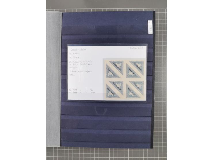 1843/1940 (ca.) kleine Partie im Steckbuch, dabei Brasilien Mi. 1 und Paar Mi. 6, Sperati-Fälschung Zürich 2, Penny Black, Al