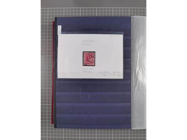 1843/1940 (ca.) kleine Partie im Steckbuch, dabei Brasilien Mi. 1 und Paar Mi. 6, Sperati-Fälschung Zürich 2, Penny Black, Al