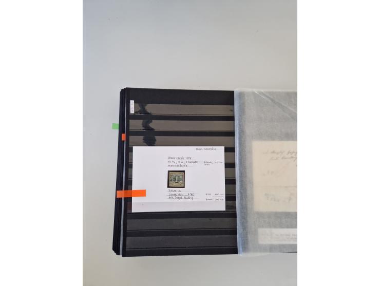 SIGMARINGEN: 1823/2000 (ca.), Heimatssammlung &nbsp;in 14 Steckbüchern, mit einigen hundert Briefen, Karten und Ganzsachen (v