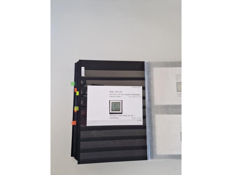 SIGMARINGEN: 1823/2000 (ca.), Heimatssammlung &nbsp;in 14 Steckbüchern, mit einigen hundert Briefen, Karten und Ganzsachen (v