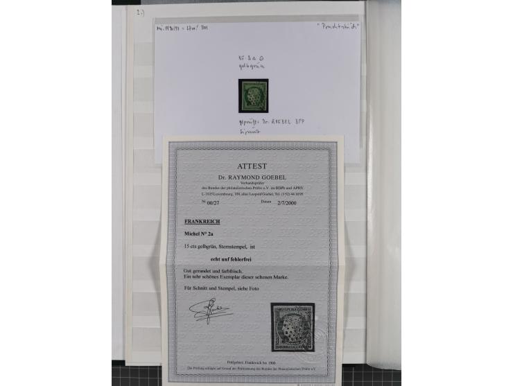 1800/1980(ca.), reichhaltige gestempelte Partie mit Marken und vielen Briefen (meist bis 1900) in 7 Steckbüchern und 2 Ordner