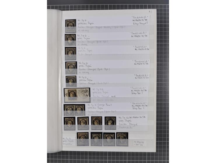 1800/1980(ca.), reichhaltige gestempelte Partie mit Marken und vielen Briefen (meist bis 1900) in 7 Steckbüchern und 2 Ordner