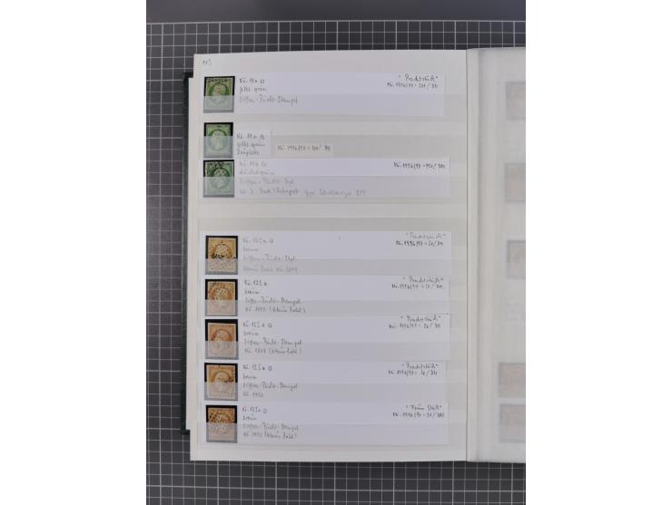 1800/1980(ca.), reichhaltige gestempelte Partie mit Marken und vielen Briefen (meist bis 1900) in 7 Steckbüchern und 2 Ordner