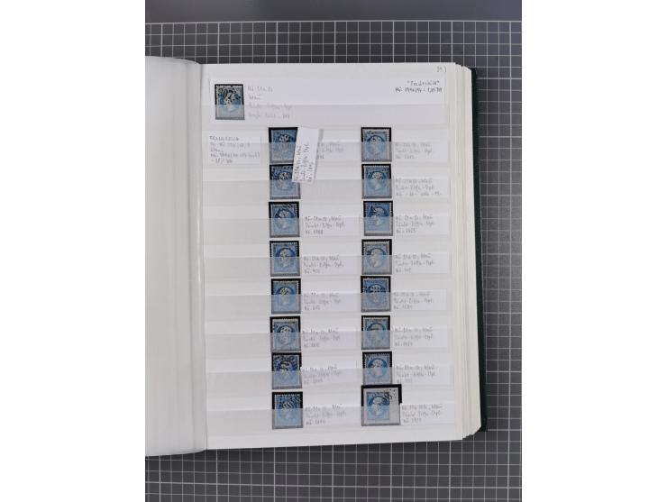 1800/1980(ca.), reichhaltige gestempelte Partie mit Marken und vielen Briefen (meist bis 1900) in 7 Steckbüchern und 2 Ordner