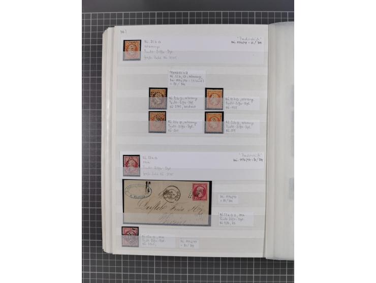 1800/1980(ca.), reichhaltige gestempelte Partie mit Marken und vielen Briefen (meist bis 1900) in 7 Steckbüchern und 2 Ordner