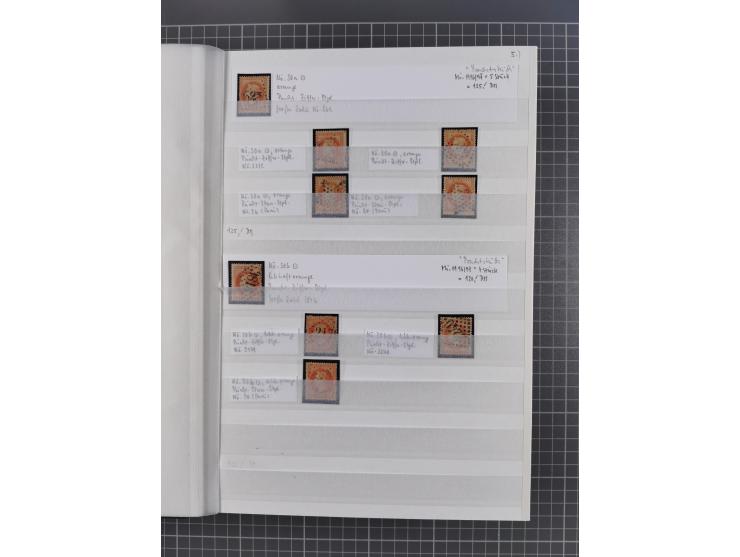 1800/1980(ca.), reichhaltige gestempelte Partie mit Marken und vielen Briefen (meist bis 1900) in 7 Steckbüchern und 2 Ordner