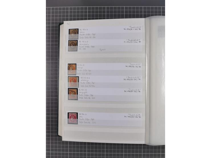 1800/1980(ca.), reichhaltige gestempelte Partie mit Marken und vielen Briefen (meist bis 1900) in 7 Steckbüchern und 2 Ordner