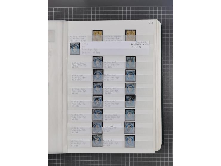 1800/1980(ca.), reichhaltige gestempelte Partie mit Marken und vielen Briefen (meist bis 1900) in 7 Steckbüchern und 2 Ordner