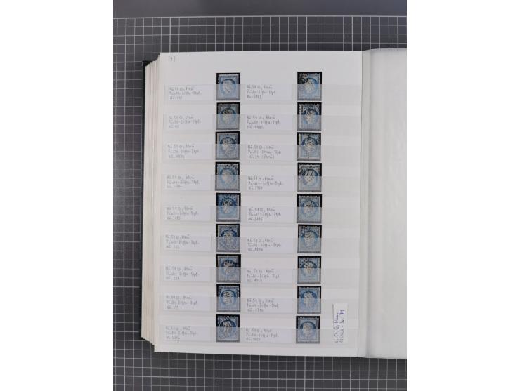 1800/1980(ca.), reichhaltige gestempelte Partie mit Marken und vielen Briefen (meist bis 1900) in 7 Steckbüchern und 2 Ordner