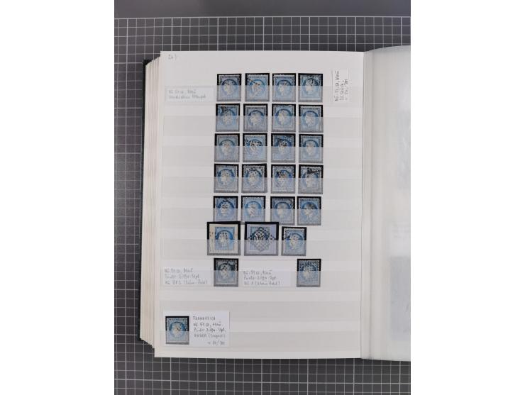 1800/1980(ca.), reichhaltige gestempelte Partie mit Marken und vielen Briefen (meist bis 1900) in 7 Steckbüchern und 2 Ordner