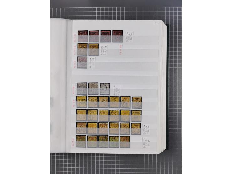 1800/1980(ca.), reichhaltige gestempelte Partie mit Marken und vielen Briefen (meist bis 1900) in 7 Steckbüchern und 2 Ordner