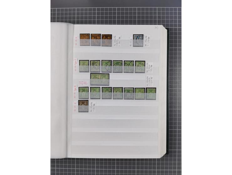 1800/1980(ca.), reichhaltige gestempelte Partie mit Marken und vielen Briefen (meist bis 1900) in 7 Steckbüchern und 2 Ordner