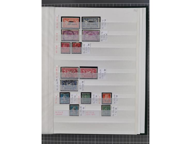 1800/1980(ca.), reichhaltige gestempelte Partie mit Marken und vielen Briefen (meist bis 1900) in 7 Steckbüchern und 2 Ordner