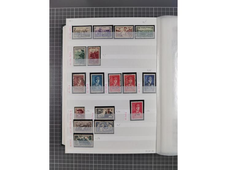 1800/1980(ca.), reichhaltige gestempelte Partie mit Marken und vielen Briefen (meist bis 1900) in 7 Steckbüchern und 2 Ordner