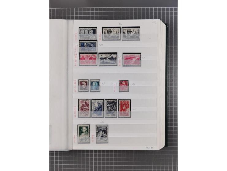 1800/1980(ca.), reichhaltige gestempelte Partie mit Marken und vielen Briefen (meist bis 1900) in 7 Steckbüchern und 2 Ordner