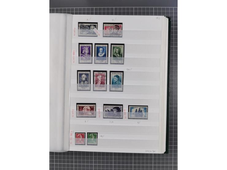 1800/1980(ca.), reichhaltige gestempelte Partie mit Marken und vielen Briefen (meist bis 1900) in 7 Steckbüchern und 2 Ordner