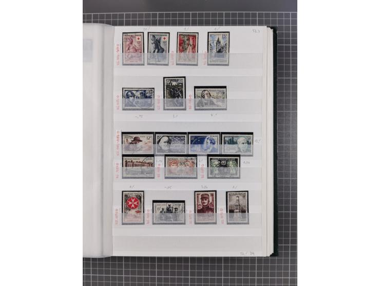 1800/1980(ca.), reichhaltige gestempelte Partie mit Marken und vielen Briefen (meist bis 1900) in 7 Steckbüchern und 2 Ordner