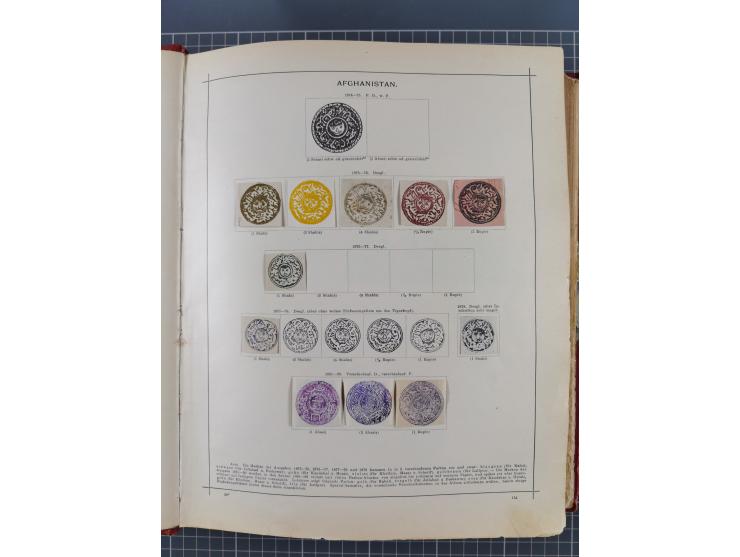 1854/90 (ca.), Afghanistan to Zululand, magnificent unused and used collection, only classical and semi-classical issues nice