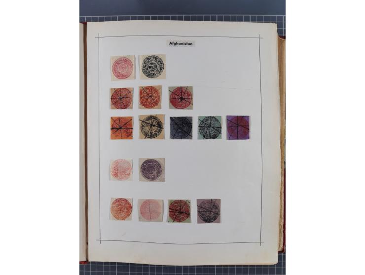1854/90 (ca.), Afghanistan to Zululand, magnificent unused and used collection, only classical and semi-classical issues nice
