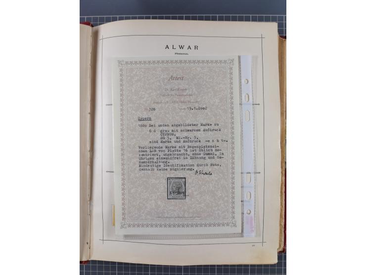 1854/90 (ca.), Afghanistan to Zululand, magnificent unused and used collection, only classical and semi-classical issues nice