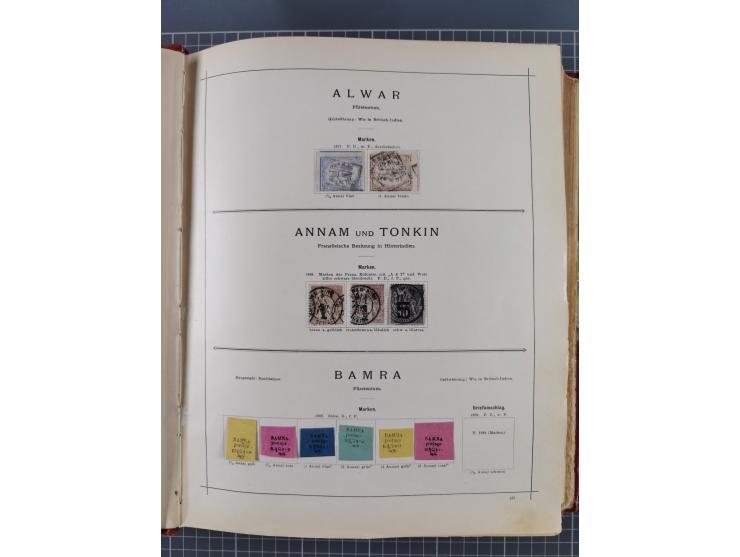 1854/90 (ca.), Afghanistan to Zululand, magnificent unused and used collection, only classical and semi-classical issues nice