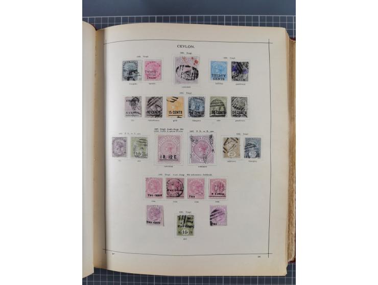 1854/90 (ca.), Afghanistan to Zululand, magnificent unused and used collection, only classical and semi-classical issues nice
