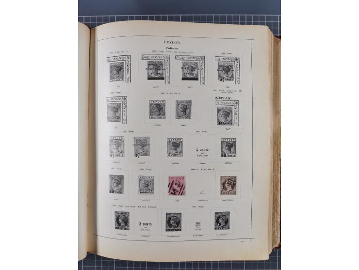 1854/90 (ca.), Afghanistan to Zululand, magnificent unused and used collection, only classical and semi-classical issues nice