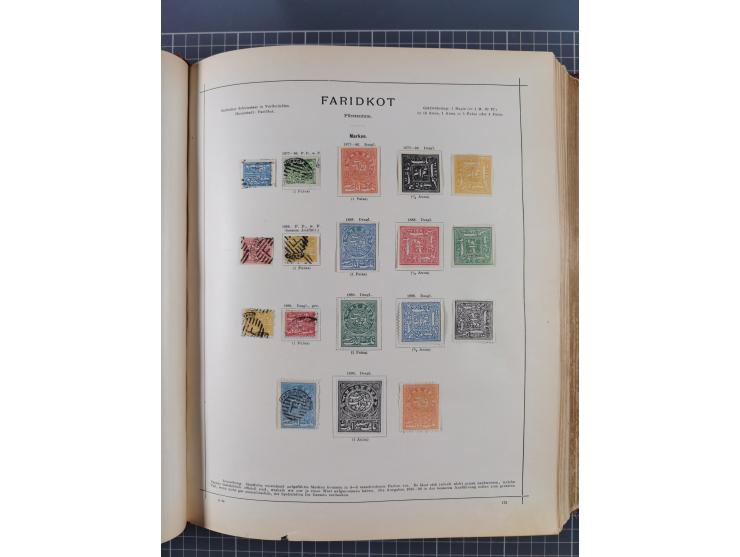 1854/90 (ca.), Afghanistan to Zululand, magnificent unused and used collection, only classical and semi-classical issues nice