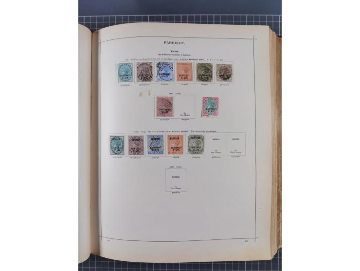1854/90 (ca.), Afghanistan to Zululand, magnificent unused and used collection, only classical and semi-classical issues nice