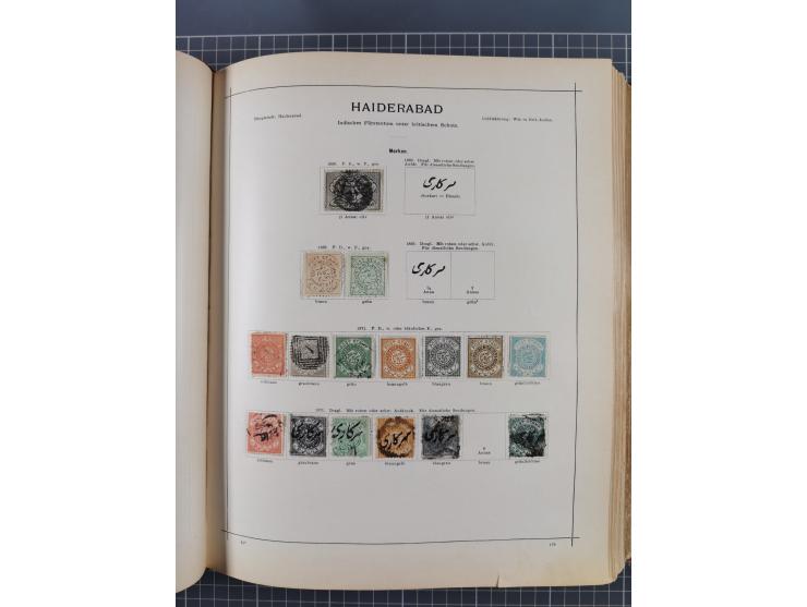 1854/90 (ca.), Afghanistan to Zululand, magnificent unused and used collection, only classical and semi-classical issues nice