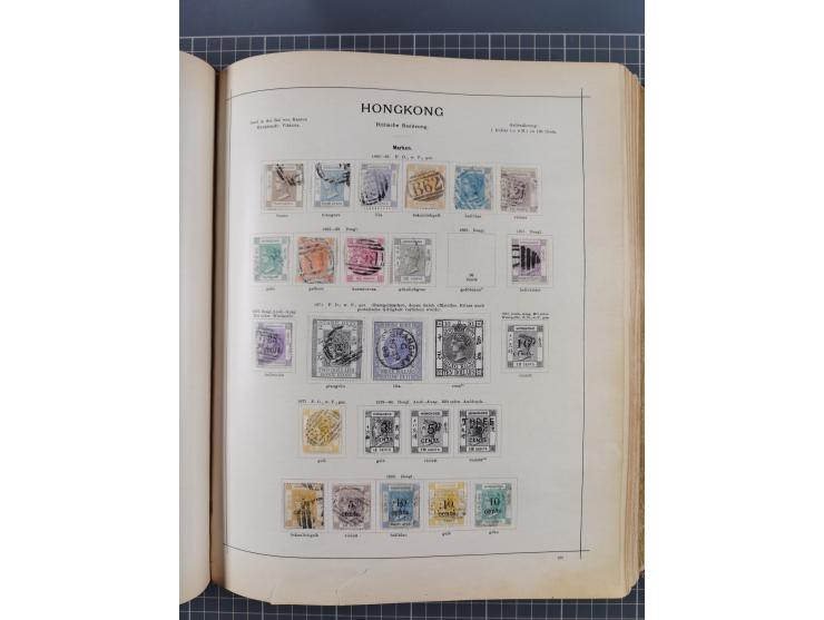 1854/90 (ca.), Afghanistan to Zululand, magnificent unused and used collection, only classical and semi-classical issues nice