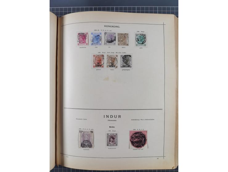 1854/90 (ca.), Afghanistan to Zululand, magnificent unused and used collection, only classical and semi-classical issues nice