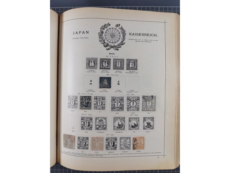 1854/90 (ca.), Afghanistan to Zululand, magnificent unused and used collection, only classical and semi-classical issues nice