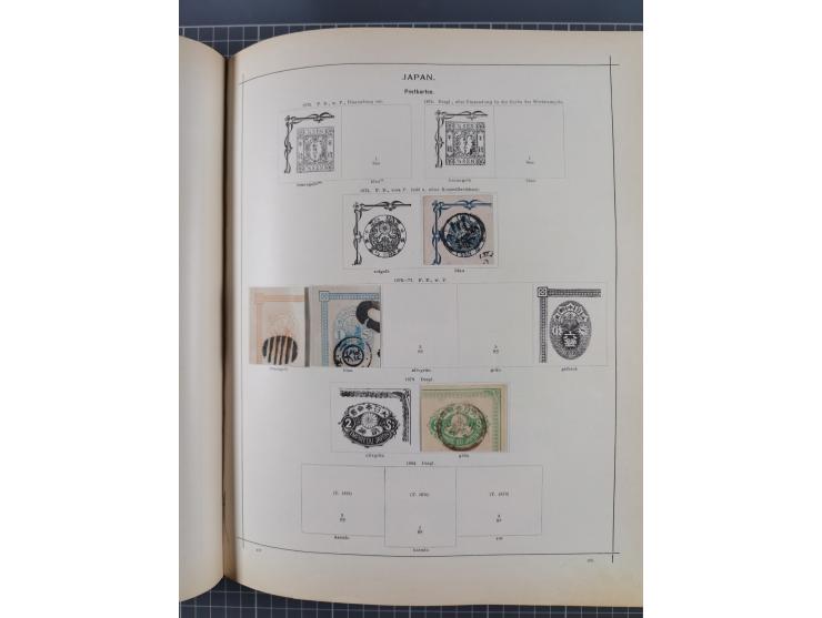 1854/90 (ca.), Afghanistan to Zululand, magnificent unused and used collection, only classical and semi-classical issues nice