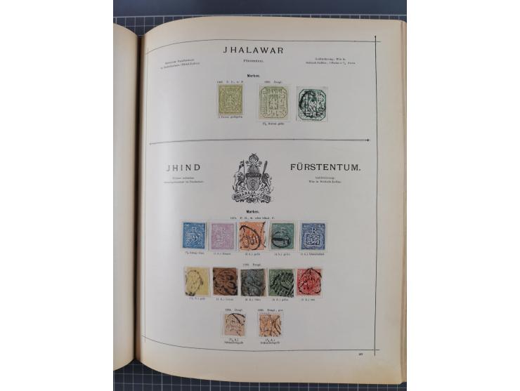 1854/90 (ca.), Afghanistan to Zululand, magnificent unused and used collection, only classical and semi-classical issues nice