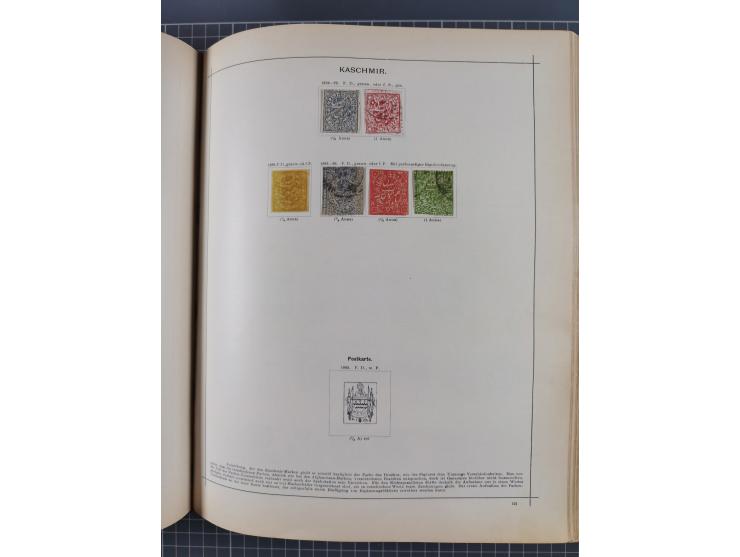 1854/90 (ca.), Afghanistan to Zululand, magnificent unused and used collection, only classical and semi-classical issues nice