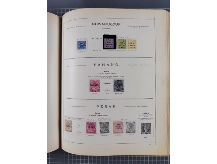 1854/90 (ca.), Afghanistan to Zululand, magnificent unused and used collection, only classical and semi-classical issues nice