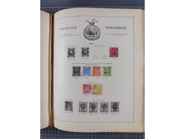 1854/90 (ca.), Afghanistan to Zululand, magnificent unused and used collection, only classical and semi-classical issues nice