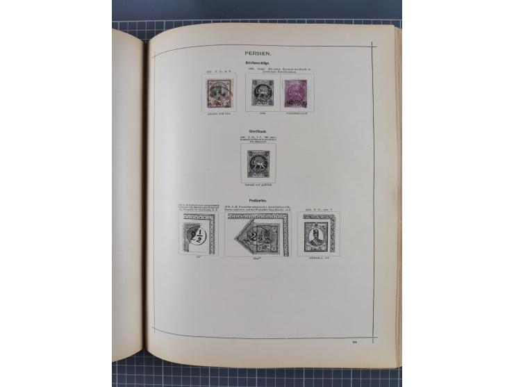 1854/90 (ca.), Afghanistan to Zululand, magnificent unused and used collection, only classical and semi-classical issues nice