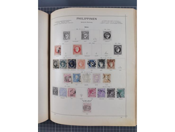 1854/90 (ca.), Afghanistan to Zululand, magnificent unused and used collection, only classical and semi-classical issues nice